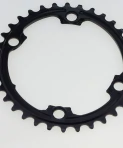 Absolute Black Premium OVAL ROAD 110/4 BCD Dura Ace FC-R9100/9150/9000/Ultegra FC-R8000/8050/6800 34 Zähne Kettenblatt