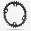 Absolute Black Premium OVAL ROAD 110/4 BCD Dura Ace FC-9000/Ultegra FC6800 38 Zähne Kettenblatt