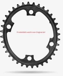 Absolute Black Premium OVAL ROAD 110/4 BCD Dura Ace FC-R9100/9150/9000/Ultegra FC-R8000/8050/6800 39 Zähne Kettenblatt