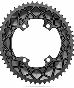 Absolute Black Premium OVAL ROAD 110/4 BCD Dura Ace FC-R9100/9150/9000/Ultegra FC-R8000/8050/6800 50 Zähne Black Kettenblatt