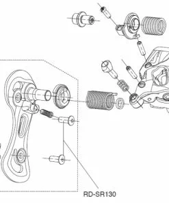 Campagnolo® Campagnolo Wechselrädchen-Schrauben RD-SR130