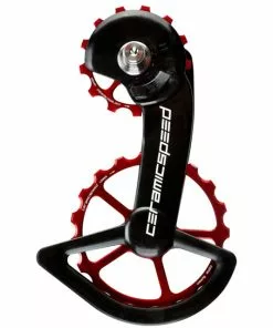 CeramicSpeed OSPW System Road Shimano RD-R9250 Di2/Ultegra RD-R8150 Di2 Red Coated Schaltwerkrädchen-System