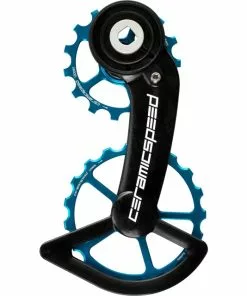 CeramicSpeed OSPW System Road Sram Red/Force AXS Blue Coated Schaltwerkrädchen-System