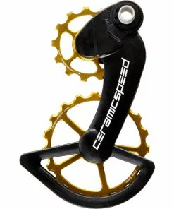 CeramicSpeed OSPW Campagnolo EPS 12fach Gold Coated Schaltwerkrädchen-System