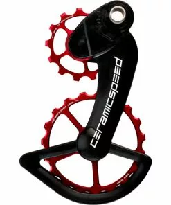 CeramicSpeed OSPW Campagnolo EPS 12fach Red Coated Schaltwerkrädchen-System