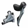 Shimano 105 ST-R7020/BR-R7070 11 Fach Schalthebel/Scheibenbremse Spark Silver Hinten