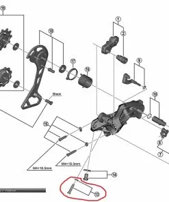 Shimano Ultegra RD-R8000/GRX RD-RX812 Schaltwerk Stellschraube M4x18