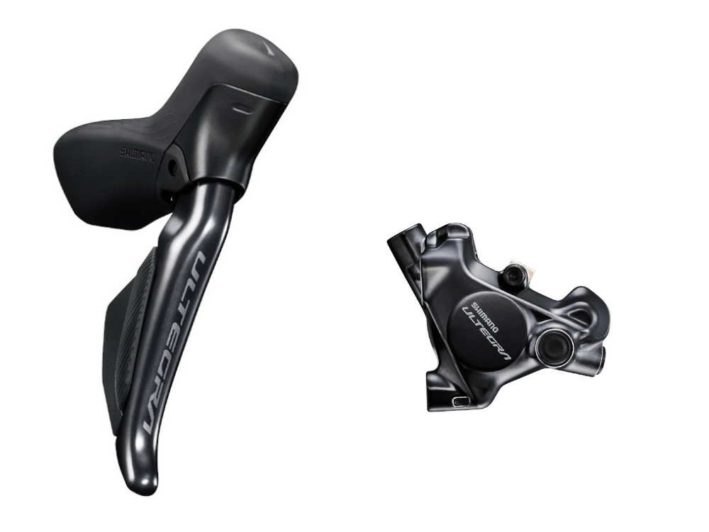 Shimano Ultegra ST-R8170/BR-R8170 12fach Schalthebel/Scheibenbremse Hinten 1 Shimano Ultegra ST-R8170/BR-R8170 12fach Schalthebel/Scheibenbremse Hinten
