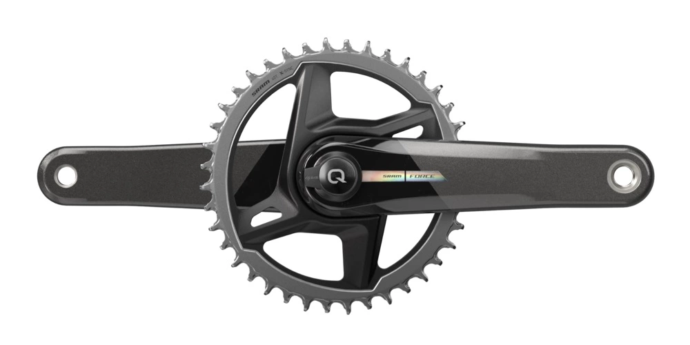 Sram Force Wide AXS Powermeter DUB 1x12 40 Zähne 170mm Black/iridescent Kurbelgarnitur 1 Sram Force Wide AXS Powermeter DUB 1x12 40 Zähne 170mm Black/iridescent Kurbelgarnitur