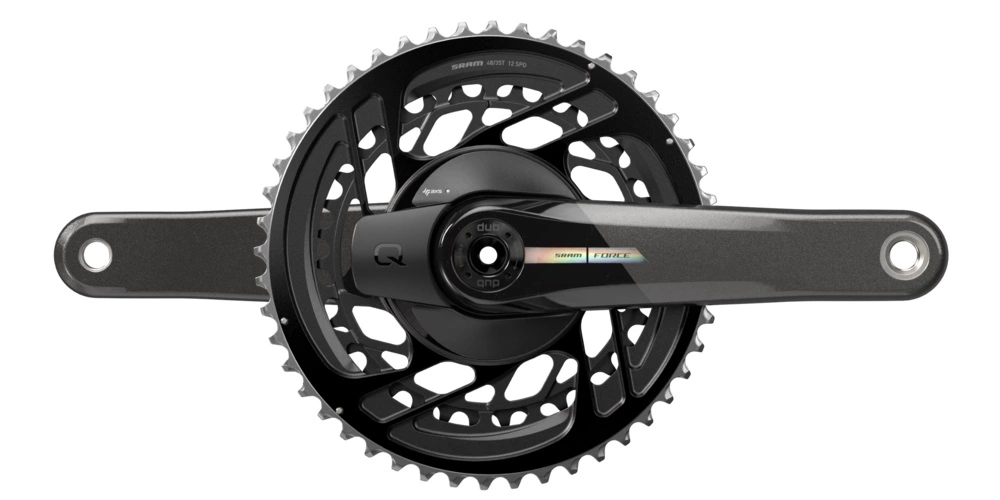 Sram Force AXS Powermeter DUB 2x12 48-35 170mm Black/iridescent Kurbelgarnitur 1 Sram Force AXS Powermeter DUB 2x12 48-35 170mm Black/iridescent Kurbelgarnitur