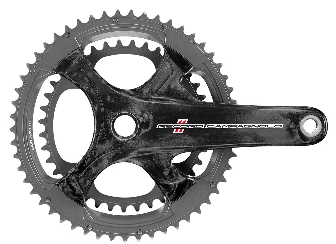 Campagnolo® Campagnolo Record 2fach 50-34 172.5mm Kurbelgarnitur 1 Campagnolo® Campagnolo Record 2fach 50-34 172.5mm Kurbelgarnitur