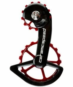 CeramicSpeed OSPW System Road Shimano RD-R9250 Di2/Ultegra RD-R8150 Di2 Red Coated Schaltwerkrädchen-System