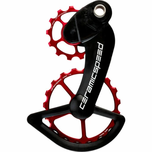 CeramicSpeed OSPW Campagnolo EPS 12fach Red Coated Schaltwerkrädchen-System -Kurbel Verkäufe 2022 ceramicspeed wechselkaefig campagnolo eps red 0