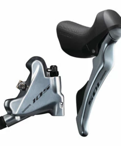 Shimano 105 ST-R7025/BR-R7070 11 Fach Schalthebel/Scheibenbremse Spark Silver Hinten