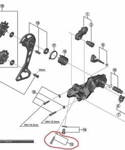 Shimano Ultegra RD-R8000/GRX RD-RX812 Schaltwerk Stellschraube M4x18