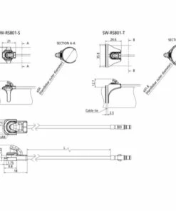 Shimano Di2 SW-RS801-S Satelitten/Sprinter-Schalter -Kurbel Verkäufe 2022 shimano sw rs801 satelitten schalter 1