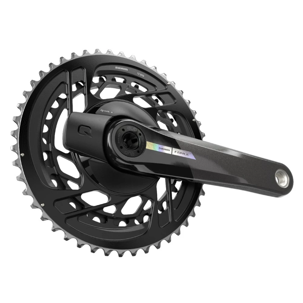 Sram Force AXS Powermeter DUB 2x12 46-33 175mm Black/iridescent Kurbelgarnitur 2 Sram Force AXS Powermeter DUB 2x12 46-33 175mm Black/iridescent Kurbelgarnitur – Bild 2