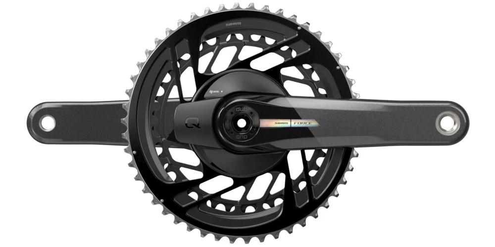 Sram Force AXS Powermeter DUB 2x12 46-33 175mm Black/iridescent Kurbelgarnitur 1 Sram Force AXS Powermeter DUB 2x12 46-33 175mm Black/iridescent Kurbelgarnitur