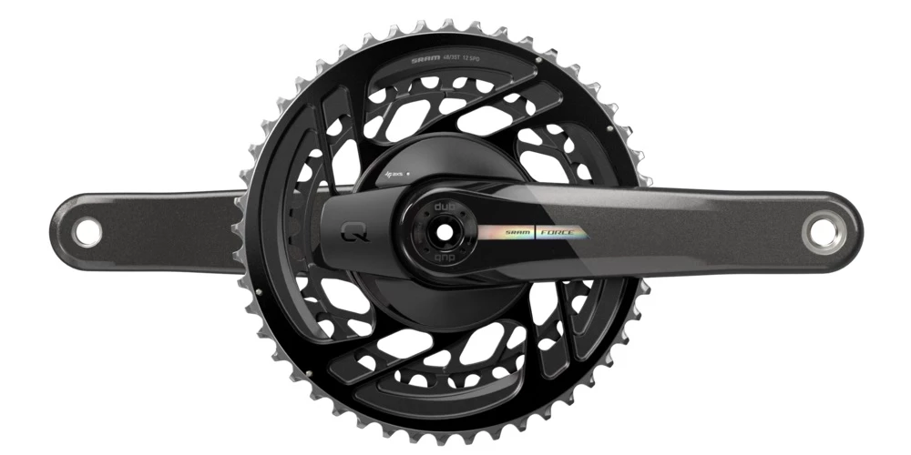 Sram Force AXS Powermeter DUB 2x12 48-35 170mm Black/iridescent Kurbelgarnitur 1 Sram Force AXS Powermeter DUB 2x12 48-35 170mm Black/iridescent Kurbelgarnitur