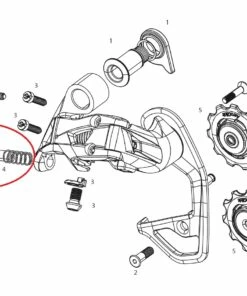 Sram Red 22/Force 22 Aero Glide Rear Derailleur Barrel Adjuster