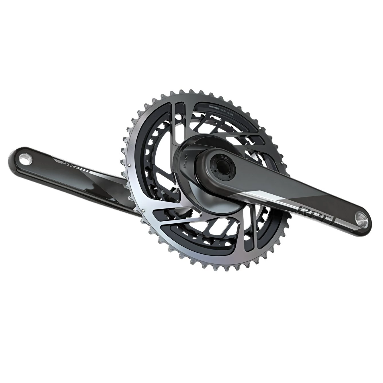 Sram Red DUB 2x12 46-33 172.5mm Kurbelgarnitur 2 Sram Red DUB 2x12 46-33 172.5mm Kurbelgarnitur – Bild 2